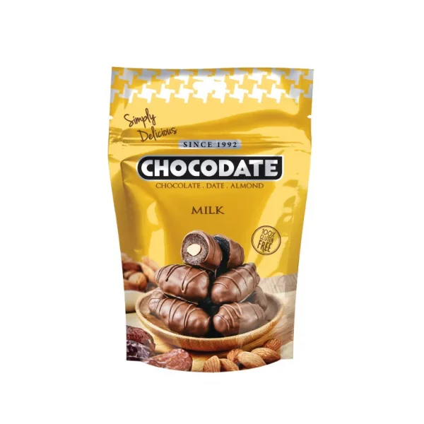 Chocodates mit Milchschokolade 90 g – Bild 2
